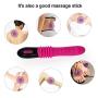 Waterproof Silicone V?br?tor,Automatic Thrusting Handheld with Muti- Speed Powerful -USB Recharge -for Women Adult Toys