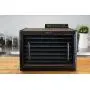 Excalibur 3948CDB 9-Tray Electric Food Dehydrator Clear Door for Viewing Progress Adjustable Thermostat 48-hour Timer Automatic Shut Off 15 Square Feet of Drying Space Made in USA, 9-Tray, Black