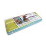 Honla 2 Pack Silicone Blade Squeegees with Hanging Hole,Compact Cleaner for Kitchen Countertops,Bathroom Shower Mirrors and Car Windows,Blue,Green