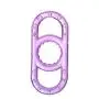 TPTPMAY 1Pc Stretchy Medical Silicone Three Cages Clock Ring Enrection Prolong Pennis Extension Relay Ejeculation Enhancer Six Toys