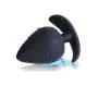 Qise Three Sizes Medical Silicone Anal Plug Butt Plug Anal Sex Toy for Women and Men (M)
