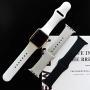 TIMTU Sport Band Compatible with Apple Watch Band 40mm 38mm 42mm 44mm, Soft Silicone Strap Replacement for Apple Watch Series 5 4 3 2 1 for Women/Men