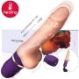 Big Powerful Thrusting Vibrator Dildo, Adult Sex Toys for Women Pleasure, EROCOME Auriga Rechargeable Silicone Clitorisl Vagina Stimulator Realistic Dilldo Massager