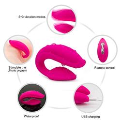 Wearable Vibrant Toy for Women Adùllt Toy for Women Pleasure Game Six Toys for Female U Shape Lifelike S~êx Toys for Women - Bullet