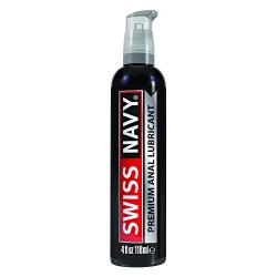 Swiss Navy Premium Silicone Anal Lubricant, 4 oz, MD Science Lab