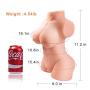 Lifesize Adult Toys for Men - 3D Realistic Silicone Love Doles for Man Male Bedroom Self Pleasure (With USB Heater & Lube)