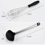 TOVE Set of 8 Silicone Non-Toxic Kitchenware Kitchen Utensils Non-Stick Series (8-Piece Stainless Steel Handles)
