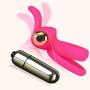 Powerful Vibrate Delay Ring Massager Male Postate Massager Silicone Training Relaxation Toys