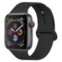 YANCH Compatible with for Apple Watch Band 38mm 42mm 40mm 44mm, Soft Silicone Sport Band Replacement Wrist Strap Compatible with for iWatch Series 4/3/2/1, Nike+,Sport,Edition