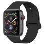 YANCH Compatible with for Apple Watch Band 38mm 42mm 40mm 44mm, Soft Silicone Sport Band Replacement Wrist Strap Compatible with for iWatch Series 4/3/2/1, Nike+,Sport,Edition