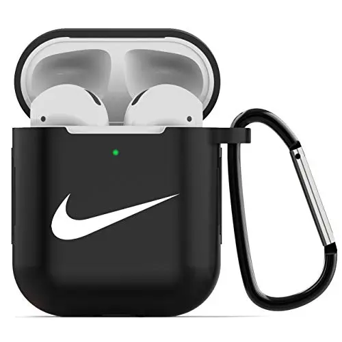 Airpods Case Protective Silicone Cover and AirPods Accessories Case Skin Compatible with Apple AirPods 2 and 1