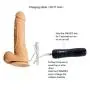 Soft Realistic Massager with 6 Speeds Waterproof, 100% Medical Grade Silicon Suction Cup Toy Vibrating Modes Personal Toy