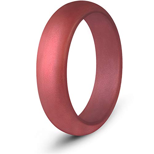 Egnaro Silicone Wedding Ring for Women, Womens Rubber Engagement Ring, Multiple Pack, Great Replacement