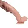 Realistic M-ásságer Wand for Women 12 inch Suction Cup Feels Like Skin Adult Toys，Flexible and Soft Huge Size Long Waterproof Silicone, Hands Free Play for Couples Pleasure Flesh