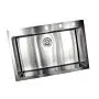 Single Sink 33 Inch Topmount/Drop In Stainless Steel Kitchen Sink Package 16 Gauge Single Bowl Basin Complete Sink Pack pppp106