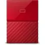 WD 4TB Red My Passport Portable External Hard Drive - USB 3.0 - WDBYFT0040BRD-WESN