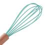 Idiytip 6 Pcs/set Wooden Handle Silicone Kitchenware Kitchen Home Cooking Shovel Spoon Set