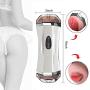 CHENWEIYAA Male Realistic Pussycats Sucking Cup,Adjustable Pòckèt Pùssèys Hands Free Grade Silicon Màlè Stròkè Toys With Sùctì-on Cùp Pleasure Best Gift For Couple Or Solo Play, Bùllèt Adùllt Toys For