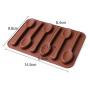 New Silicone Spoon Shape Chocolate Mold Kitchenware Jelly Ice Mould Baking Tool