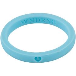 LearnFitFun Silicone Wedding Rings for Women. Thin Stackable Rubber Engagement Bands Single or Set of 10 Rings. Size 4-10 WNDRNG