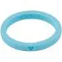 LearnFitFun Silicone Wedding Rings for Women. Thin Stackable Rubber Engagement Bands Single or Set of 10 Rings. Size 4-10 WNDRNG