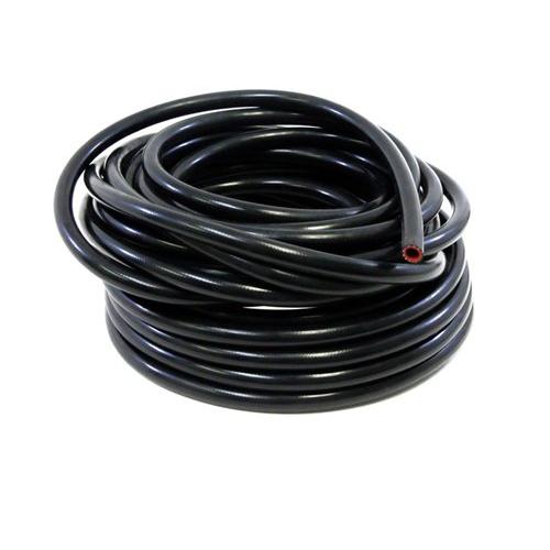 HPS 5/8" ID Black high temp reinforced silicone heater hose 10 feet roll, Max Working Pressure 70 psi, Max Temperature Rating: 350F, Bend Radius: 3"