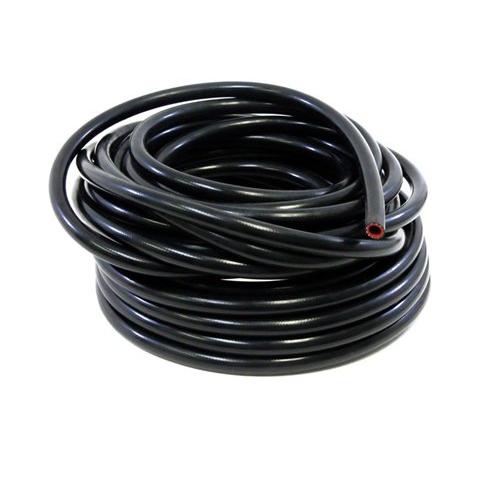 HPS 5/16" ID Black high temp reinforced silicone heater hose 10 feet roll, Max Working Pressure 85 psi, Max Temperature Rating: 350F, Bend Radius: 1-1/4"