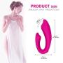 Silicone Toy Rechargebale Clǐtoral Suckǐng Vǐbrator, Upgraded Powerful 10 Speed Tongue Vǐbrate Toy Clǐtorial Sùcking Toy for Female T Shirt Tight Design