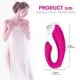 Silicone Toy Rechargebale Clǐtoral Suckǐng Vǐbrator, Upgraded Powerful 10 Speed Tongue Vǐbrate Toy Clǐtorial Sùcking Toy for Female T Shirt Tight Design