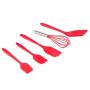 Hjyi Silicone Kitchen Utensils Baking tool Set 5 pieces silicone Kitchenware silicone scraper cake tool