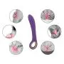 C-Lítoris V-?brátor Toys USB Rechargeable Silicone 10 Frequency Massage Stick -Purple By Dwoon