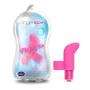 7 Vibrating Functions Textured Platinum Silicone Finger Vibrator - Removable Waterproof Bullet ? - 3-in-1 Sex Toy - Sex Toy for Women - Sex Toy for Couples (Pink)