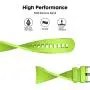 NotoCity Compatible Samsung Gear Fit2 Pro Band Solft Silicone Gear Fit2 Watch Strap for Samsung Gear Fit2 Pro Smartwatch Bans (Green, Large)