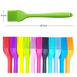 Xtanbvilage 6PCS large integrated all-inclusive metal core silicone brush barbecue brush silicone sweep baking tool silicone kitchenware (Color : Random)