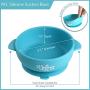 Silicone Baby Bowl (Pack of 3) & 1 Soft Spoon ? Spill Proof Feeding Bowl with Suction Cup Base ? BPA Free & Nontoxic Snack Container for Toddlers ? Perfect Baby Shower Gift Set