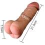 Mutmi Leisure and Funny Ultra Soft Silicone Sleeve Replacement Male Pê-NIS EN-largement Pê-NIS EN-Larger for Men Enhancement Convenient