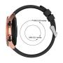 KONGAO Band Compatible for Samsung Galaxy Watch 42mm/Galaxy Watch Active 40mm,20mm Soft Silicone Strap Replacement Wristband Compatible for Galaxy Watch 42mm,Galaxy Watch Active