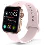 NUKELOLO Sport Band Compatible with Apple Watch 38MM 40MM 42MM 44MM,Soft Silicone Replacement Strap Compatible for Apple Watch Series 5/4/3/2/1