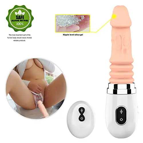 Hands-Free Heating Vibratoir Remote Control Medical Grade Silicone Massage Toys with 7 Powerful Vibration Modes Personal Massager Waterproof Rechargeable Play Love Real Touch Feeling