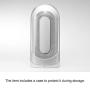 TENGA FLIP 0 (Zero) Electronic Massage Cup for Men Masturbation, Reusable Stimulating Pleasure Device, Male Toy Masturbator, TFZ-101 White