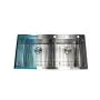 43 Inch Drop In Topmount Stainless Steel Super Sized Kitchen Sink 16 Gauge Double Bowl Basin w/ 9 Gauge Deck - Complete Sink Pack 0916PPZYXXX