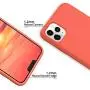 ORNARTO Liquid Silicone Case for iPhone 11 Pro, Slim Liquid Silicone Soft Gel Rubber Case Cover for Apple iPhone 11 Pro(2019) 5.8 inch-Living Coral
