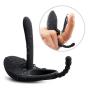 Heiyy Men Toy Adult Strong Vibrǎtion Delay Ring Silicone Massage Ring Waterproof