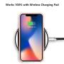 iPhone X Silicone Case, XSHNUO Liquid Silicone Gel Rubber Ultra Thin Case with Soft Microfiber Cloth Lining Cushion for Apple iPhone X (2017) 5.8 inch (Pink)
