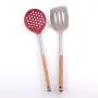 JunbosiKitchenware Silicone Kitchenware Set Non-Stick Cookware Silicone Kitchenware Set Green Cooking Shovel Spoon Tool