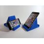 TabletProp - Universal Fit Soft Flexible Tablet, eReader and Smartphone Stand - Top Grade Silicone (Blue)