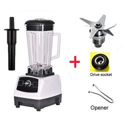 2200W 2L Commercial Grade Home Professional Smoothies Power Blender Food Mixer Juicer Food Fruit Processor,White Full Parts,Au Plug