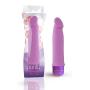 Eden 7.5&quot Soft Realistic Platinum Silicone Vibrating Dildo - Multi Speed G Spot Stimulating Smooth Vibrator - Waterproof - Sex Toy for Women - Sex Toy for Adults (Purple)