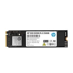 HP EX900 M.2 250GB PCIe 3.0 x4 NVMe 3D TLC NAND Internal Solid State Drive (SSD) 2YY43AA#ABC