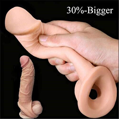 Membrum Sleeve Case Cover Overstriking Ipsism Intrest Stick Wand Fun Rod for Couples Flesh 8 inch